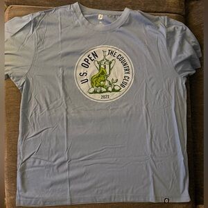 US Open 2022 Light Blue Men's T-Shirt